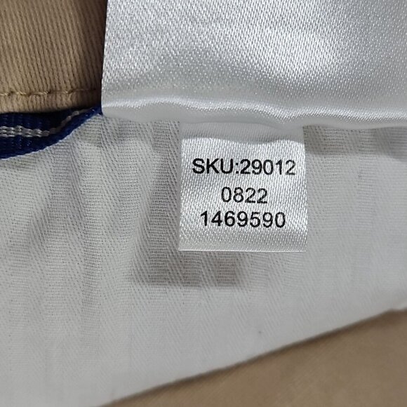 NEW Footjoy Pants Men's 38x34 Tan NWT Sueded Cotton Twill 5 Pocket Straight Leg - Picture 15 of 16